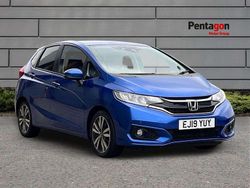 Blue Used 2019 Honda Jazz EX Hatchback | £11,999 (Fair price)