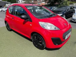 Red Used 2013 Peugeot 107 Access Hatchback | £2,000