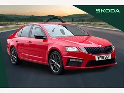 Red Used 2018 Skoda Octavia vRS Hatchback | £14,495 (Good price)