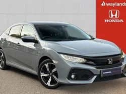 Grey Used 2018 Honda Civic EX Hatchback | £13,790 (A bit pricey)