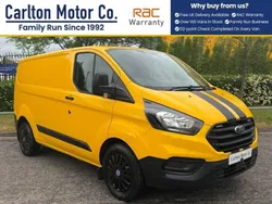 Yellow Used 2020 Ford Transit Custom Van | £8,650 (Fair price)