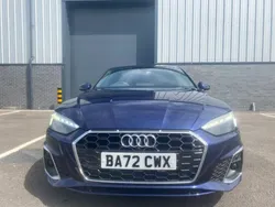 Blue Used 2022 Audi A5 S-Line Coupe | £18,000