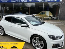 White Used 2014 VW Scirocco R-line Coupe | £9,450 (Fair price)