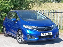 Blue Used 2018 Honda Jazz EX Hatchback | £13,498 (Fair price)
