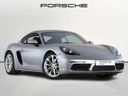 Silver Used 2018 Porsche Cayman Coupe | £43,990 (Fair price)