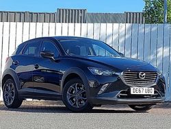 Black Used 2017 Mazda CX-3 SUV | £10,698 (Fair price)
