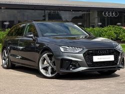 Grey Used 2024 Audi A4 Black Edition Estate | £33,450 (Expensive)
