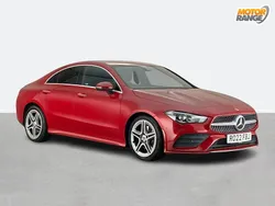 Red Used 2022 Mercedes CLA200 AMG Line Premium Coupe | £23,295 (Fair price)
