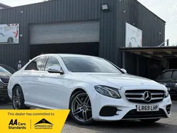 White Used 2019 Mercedes E220 AMG line Sedan | £16,490 (Good price)