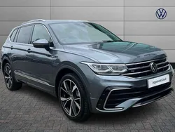 Grey Used 2024 VW Tiguan Allspace R-line SUV | £33,990 (A bit pricey)