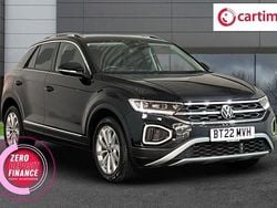 Black Used 2022 VW T-Roc Style SUV | £22,262 (Good price)