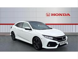 White Used 2017 Honda Civic EX Hatchback | £12,200 (Fair price)