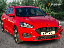 Red Used 2021 Ford Focus ST-Line Estate | £12,999 (Fair price)