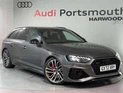 Grey Used 2022 Audi RS4 Black Edition Estate | £61,990 (Fair price)
