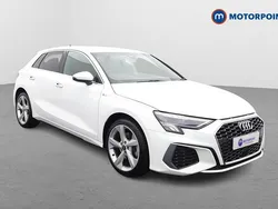 White Used 2022 Audi A3 e-tron S-Line Hatchback | £20,699 (Fair price)