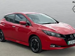 Red Used 2022 Nissan Leaf Acenta Hatchback | £9,613 (Good price)