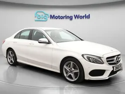 White Used 2018 Mercedes C250 AMG line Sedan | £14,700 (Good price)