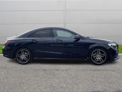 Blue Used 2018 Mercedes CLA220 AMG line Sedan | £15,577 (Fair price)