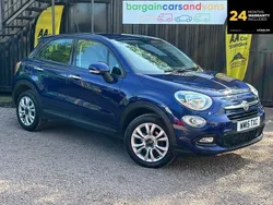 Blue Used 2015 Fiat 500X City Look SUV | £4,350 (Fair price)