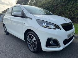 White Used 2018 Peugeot 108 Allure Hatchback | £6,995 (Fair price)