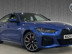 Blue Used 2024 BMW 420 Gran Coupé M Sport Coupe | £36,499 (Fair price)