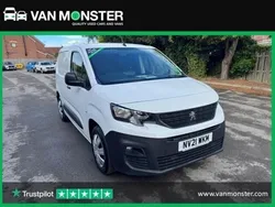 White Used 2021 Peugeot Partner MPV | £8,689 (Fair price)