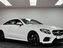 White Used 2018 Mercedes E220 AMG line Coupe | £17,995 (Fair price)