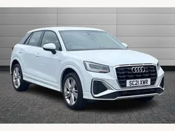 White Used 2021 Audi Q2 S-Line SUV | £21,850 (Fair price)