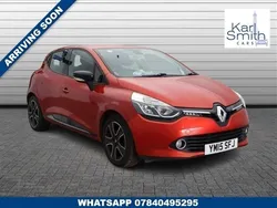 Red Used 2015 Renault Clio IV Dynamique Hatchback | £4,995 (Fair price)