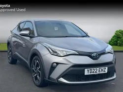 Silver Used 2022 Toyota C-HR Design SUV | £18,997 (Fair price)
