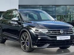 Deep black pearl Used 2022 VW Tiguan R SUV | £36,048 (Fair price)