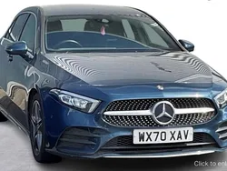 Blue Used 2020 Mercedes A180 Executive Hatchback | £18,495 (Fair price)