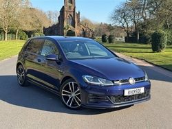 Blue Used 2018 VW Golf VII GTD Hatchback | £17,800 (A bit pricey)