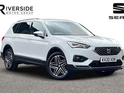 White Used 2020 Seat Tarraco XCELLENCE SUV | £18,490 (Fair price)