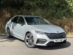 Brilliant silver Used 2023 Skoda Octavia vRS Hatchback | £27,290 (A bit pricey)
