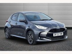 Grey Used 2023 Toyota Yaris Hybrid Design Hatchback | £18,095 (Fair price)