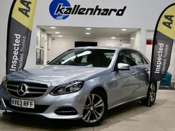Silver Used 2013 Mercedes E220 SE Sedan | £9,750 (Fair price)