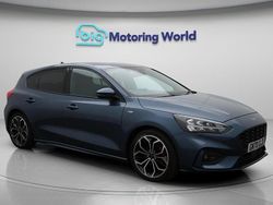 Blue Used 2020 Ford Focus ST-Line X Hatchback | £12,007 (Fair price)