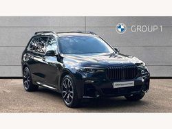 Black Used 2021 BMW X7 M Sport SUV | £46,995 (Fair price)