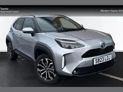 Silver Used 2023 Toyota Yaris Cross Design SUV | £23,499 (Fair price)
