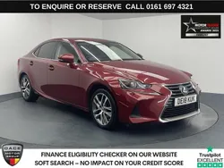Red Used 2018 Lexus IS300h Executive Line Sedan | £14,470 (Good price)