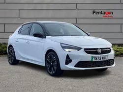 White Used 2024 Vauxhall Corsa-e Ultimate Hatchback | £13,995 (Fair price)