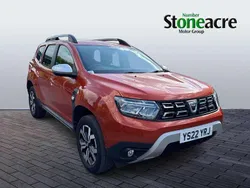 Orange Used 2022 Dacia Duster Prestige SUV | £13,150 (Fair price)
