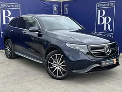Blue Used 2021 Mercedes EQC400 AMG line SUV | £23,999 (Good price)