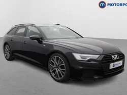 Black Used 2023 Audi A6 Black Edition Estate | £34,449 (Fair price)