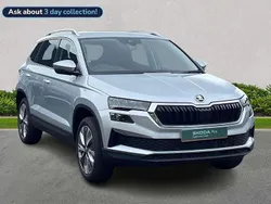 Brilliant silver metallic New 2025 Skoda Karoq SE L SUV | £24,498 (Good price)
