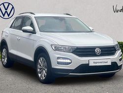 Pure white Used 2019 VW T-Roc SE SUV | £14,499 (Fair price)