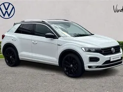 White Used 2019 VW T-Roc R-line SUV | £21,191 (Fair price)