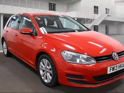 Red Used 2013 VW Golf VII SE Hatchback | £7,995 (Fair price)
