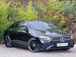 Black Used 2024 Mercedes CLA220 AMG Line Premium Plus Sedan | £31,998 (Fair price)